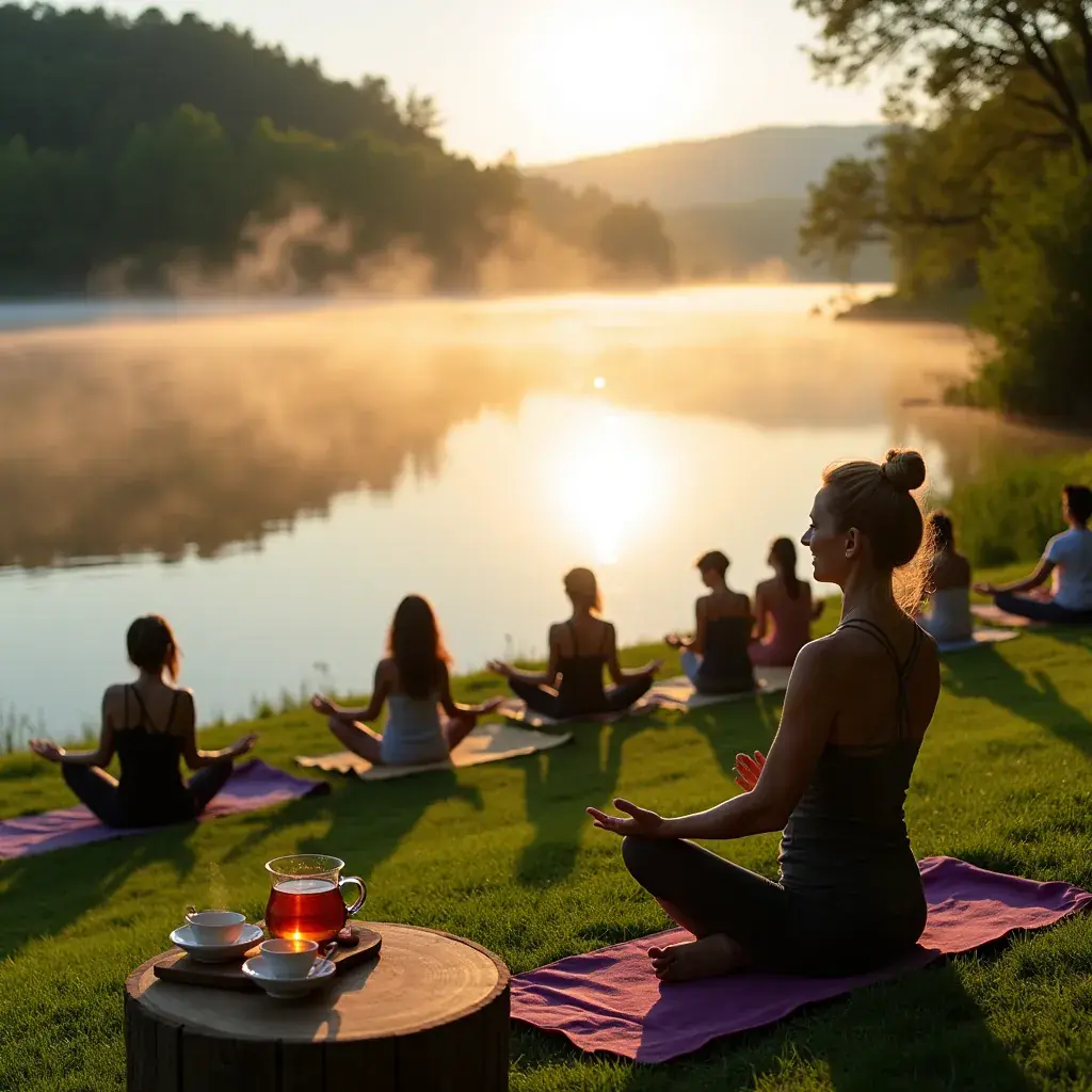 A tea színei, amelyek a természet tisztaságát tükrözik